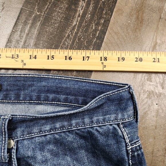 Vintage Mens Helix size 38x30 Bootcut Mid Rise Denim Jeans Y2K USA - Picture 5 of 9